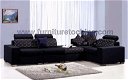 moderne stoffen bankstel, gestoffeerde zitting thuis,meubels - 2 - Thumbnail