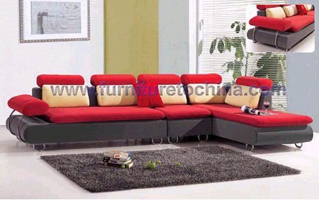 moderne sofa, vrije tijd hoekbank, stijlvolle stoffen sofa - 3