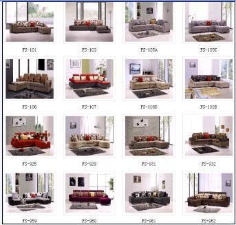 moderne sofa, stof vrije tijd zitting, L scherpe hoekbank - 2