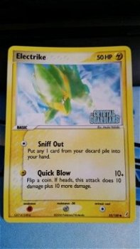 Electrike 52/100 (reverse) Ex Crystal Guardians - 1