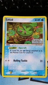 Lotad 55/100 (reverse) Ex Crystal Guardians - 1