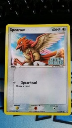 Spearow 61/100 (reverse) Ex Crystal Guardians - nr. 1