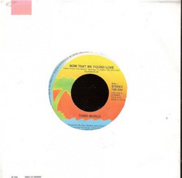 Third World - Now That We Found Love - - 1978 -REGGAE - 1