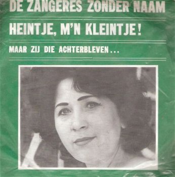 Zangeres Zonder Naam - Heintje mijn Kleintje -fotohoes - 1