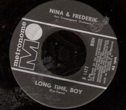 Nina & Frederik- Long Time, Boy- Counting Colors.... - 1