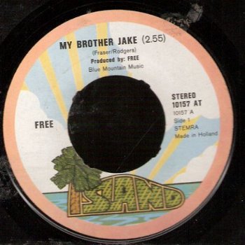 Free - My Brother Jake- Only My Soul - Vinyl single - 1