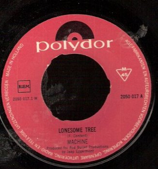 Machine - Lonesome Tree - Mohammed Street Nederpop 1970 - 1