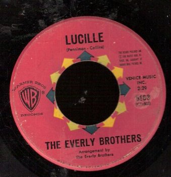 Everly Brothers - Lucille -So Sad - vinyl single - 1