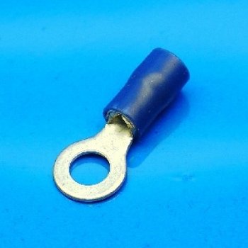 Ringkabelschoen Blauw Ø-6,3 Mm-50 Stuks - 1