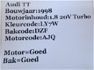 Audi TT (8n3) 1998/2006 1.8 Turbo Onderdelen en Plaatwerk - 7 - Thumbnail