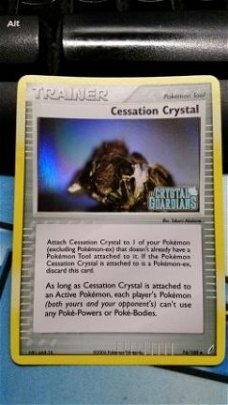 Cessation Crystal  74/100 (reverse) Ex Crystal Guardians