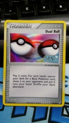 Dual Ball  78/100 (reverse) Ex Crystal Guardians