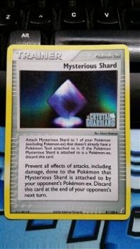 Mysterious Shard 81/100 (reverse) Ex Crystal Guardians - 1