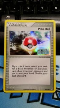 Poke Ball 82/100 (reverse) Ex Crystal Guardians - 1