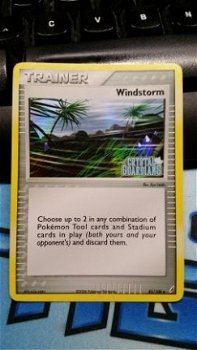 Windstorm 85/100 (reverse) Ex Crystal Guardians - 1