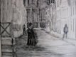 Straat in Dordrecht - W.L. Ruttenberg 1859-1921 - 3 - Thumbnail