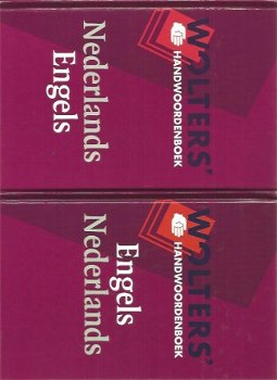 Wolters'Handwoordenboeken Engels ; N-E en E-N - 1