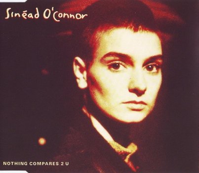 CD Single Sinéad O'Connor ‎– Nothing Compares 2 U - 1