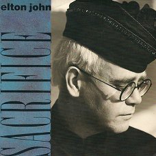 CD Single Elton John ‎ Sacrifice