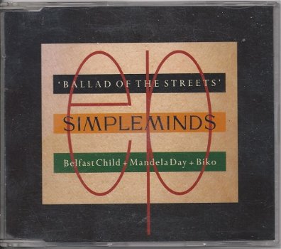 CD Single Simple Minds Ballad of the Street - 1