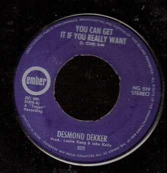 Desmond Dekker - You Can Get It If You Really Want -1970 - 1