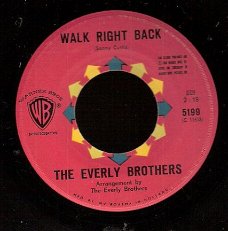 Everly Brothers  - Walk Right Back - Ebony Eyes