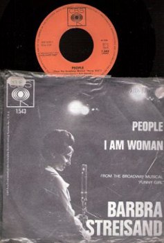 Barbra Streisand / People & I Am Woman 1964 scan fotohoes - 1