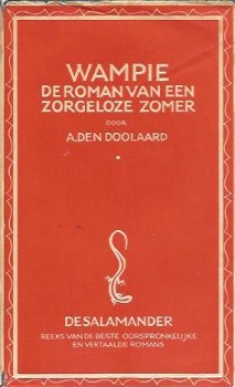 A. den Doolaard; Wampie. De roman van een zorgeloze zomer - 1