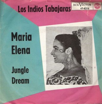Los Indios Tabajaras	Maria Elena -fotohoes (groen/lila) - 1