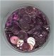 Pailletten schijfjes roze 6mm 7 gram - 1 - Thumbnail