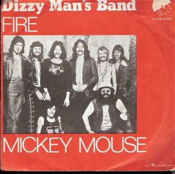 Dizzy Mans Band - Fire - Mickey Mouse - NEDERPOP -fotohoes - 1