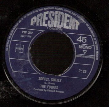 The Equals - Softly Softly / Lonely Rita -1968 - 1