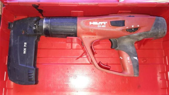 Hilti schiethamer met magazijn en koffer - 1