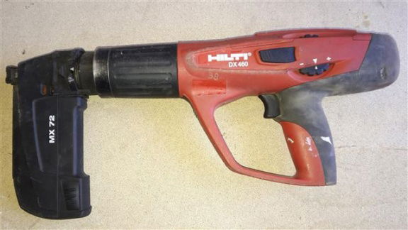 Hilti schiethamer met magazijn en koffer - 2