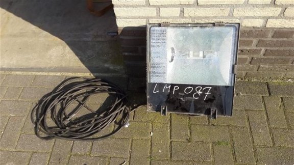 Bouwlamp verstraler terreinverlichting 400 watt - 1