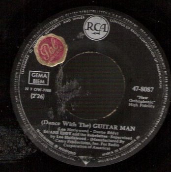 Duane Eddy - (Dance With) The Guitar Man - Stretchin' Out - 1
