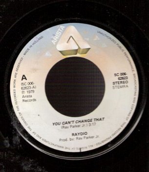 Raydio - You Can't Change That - Rock On- Funk/soul -1979 - 1