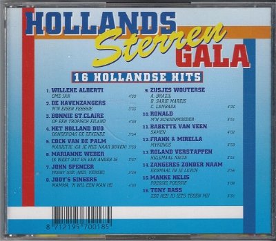 CD Hollandse sterren gala 16 Hollandse hits - 2