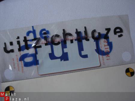 oefenvel met stickers & vignetten de uitzichtloze auto 1995 - Afbeelding 3