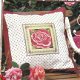 borduurpatroon 4390 drie kussens met rozen - 1 - Thumbnail