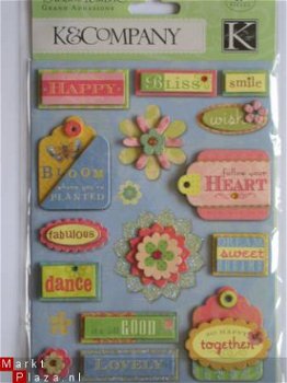 K&Company grand adhesions Brenda Walton garden tags - 1