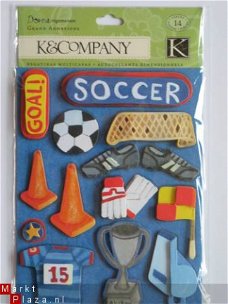 K&Company grand adhesions rough&tumble soccer