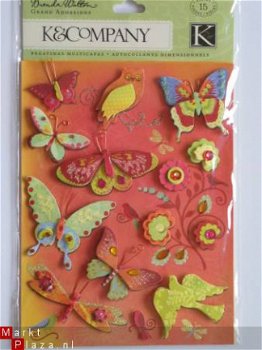 K&Company grand adhesions Brenda Walton mira winged wonders - 1