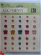 K&Company berry sweet adhesive rhinestones - 1 - Thumbnail