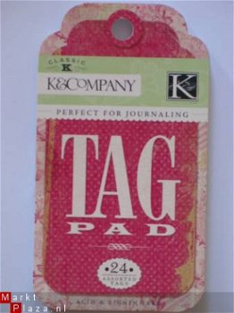 K&Company K Margo tag pad - 1