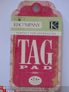 K&Company K Margo tag pad