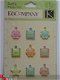 K&Company sweet pea metal art sweetie charms - 1 - Thumbnail