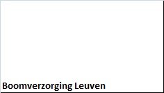 Boomverzorging Leuven - 1