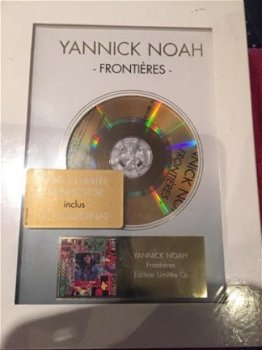 Yannick Noah ‎– Frontières Golddisc Special Import (Nieuw/Gesealed) - 1