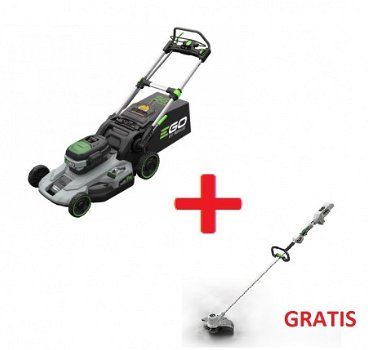 Grasmaaier 52 cm EGO Power Plus LM2102E-SP zelfrijdend + gratis strimmer ST1210E - 1